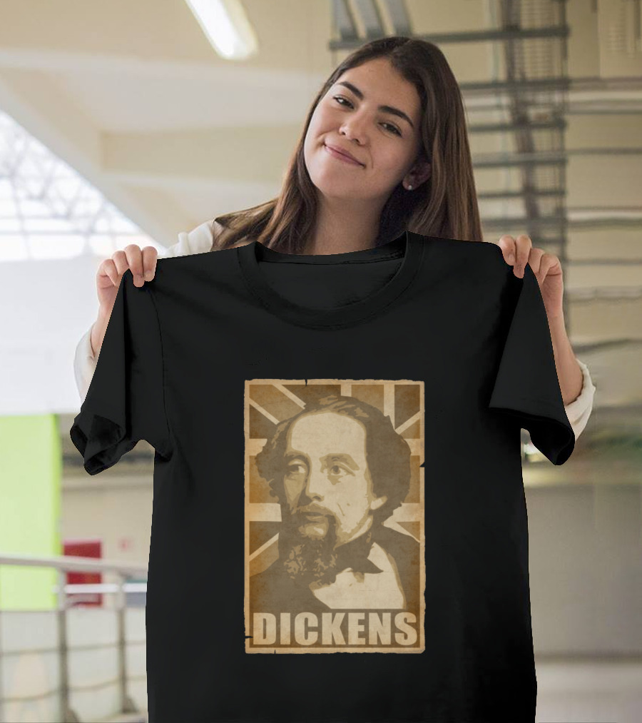 Dickens Union Jack Vintage T-Shirt