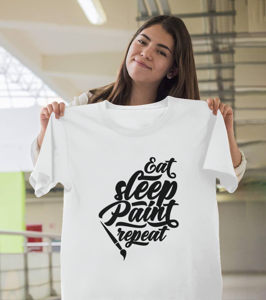 Eat Sleep Paint Repeat T-Shirt