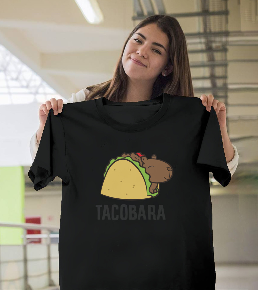 Tacobara Capybara Tacos Fun T-Shirt