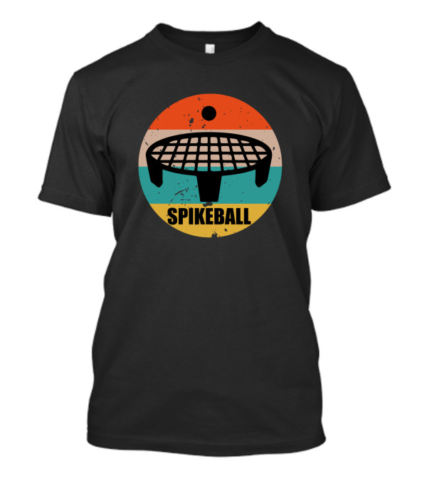 Spikeball Retro Sunset Style Roundnet T-Shirt