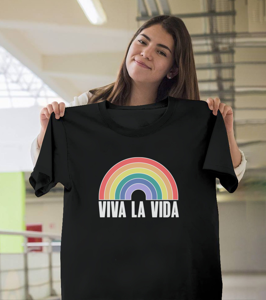Viva La Vida Rainbow Arch T-Shirt