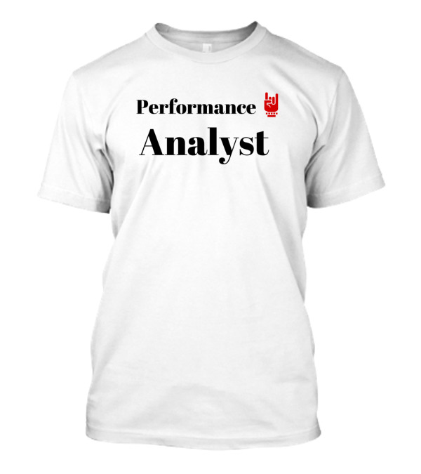 Performance Analyst Rock Hand Signal T-Shirt