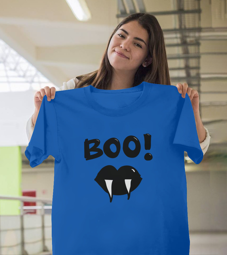 BOO Vampire Lips T-Shirt