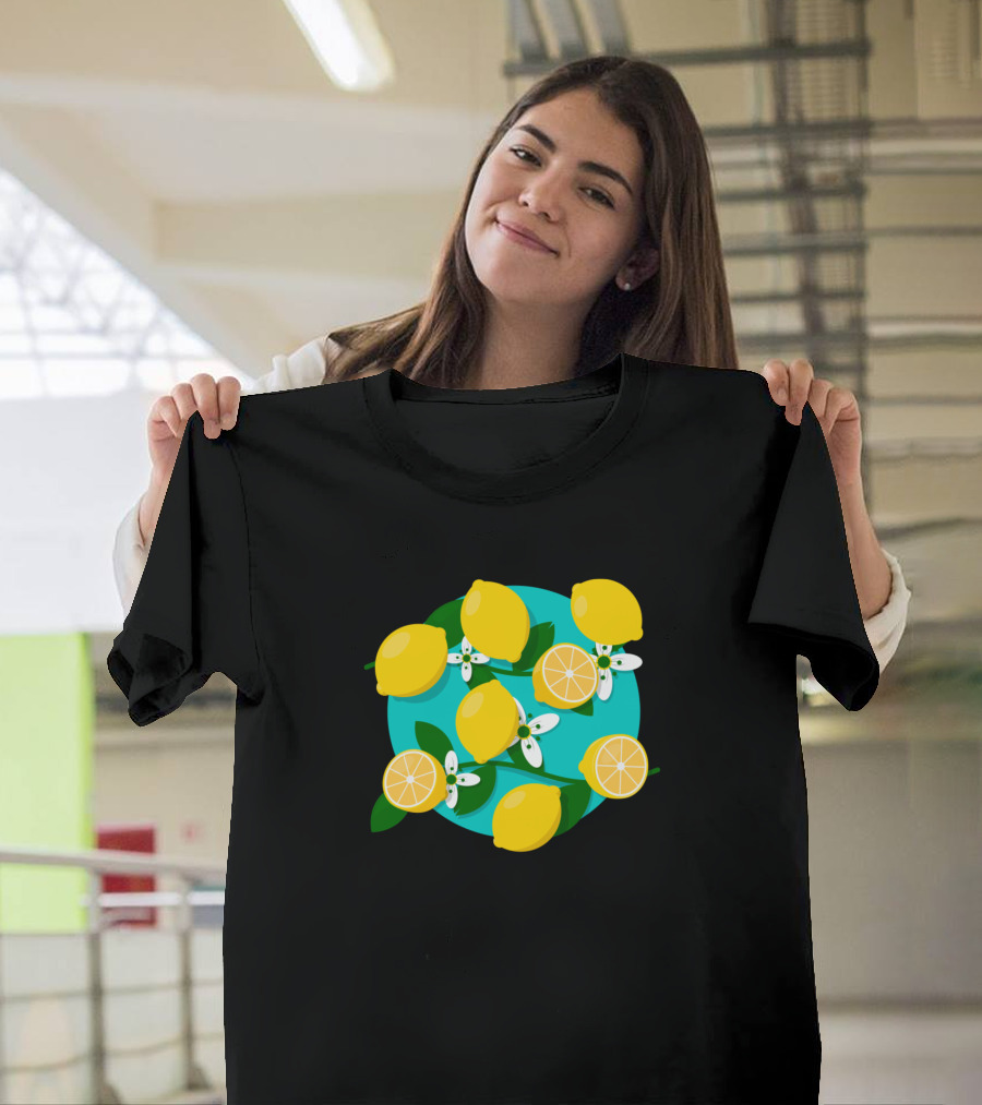 Lemons Everywhere Fruit T-Shirt