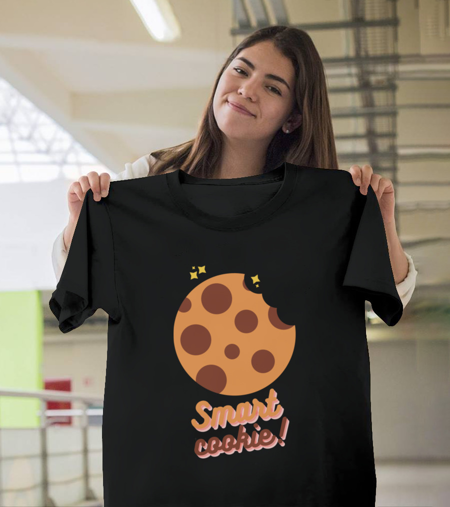 Smart Cookie Fun Playful Bite Planet Cookie T-Shirt