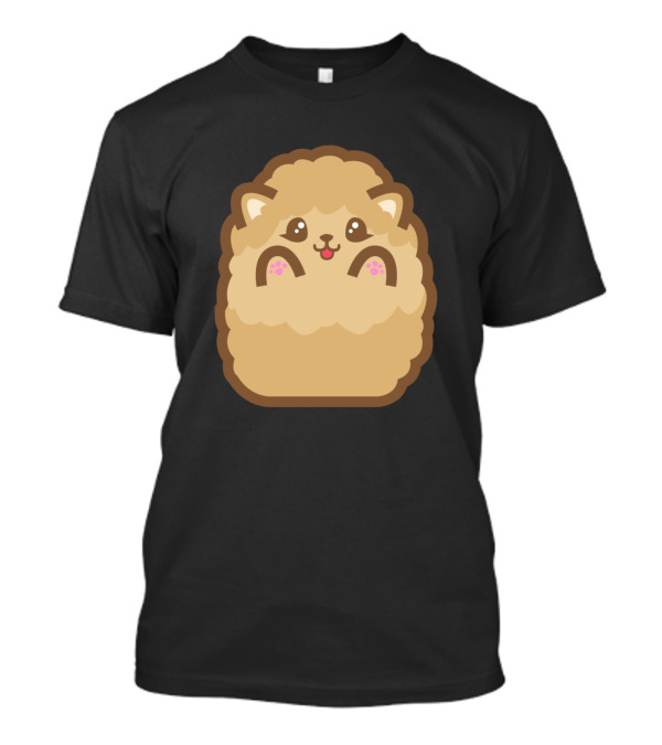 Fluffy Puppy Cute Cartoon T-Shirt