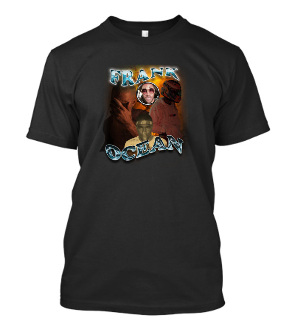 FRANK OCEAN Nostalgia Channel ORANGE Blonde Iconic Collage Bootleg T-Shirt