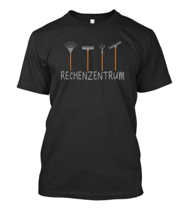 Rechenzentrum Computer Center Rake Science T-Shirt