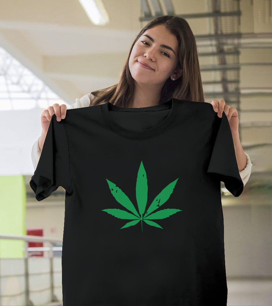 Weed Leaf Lover Iconic Green T-Shirt