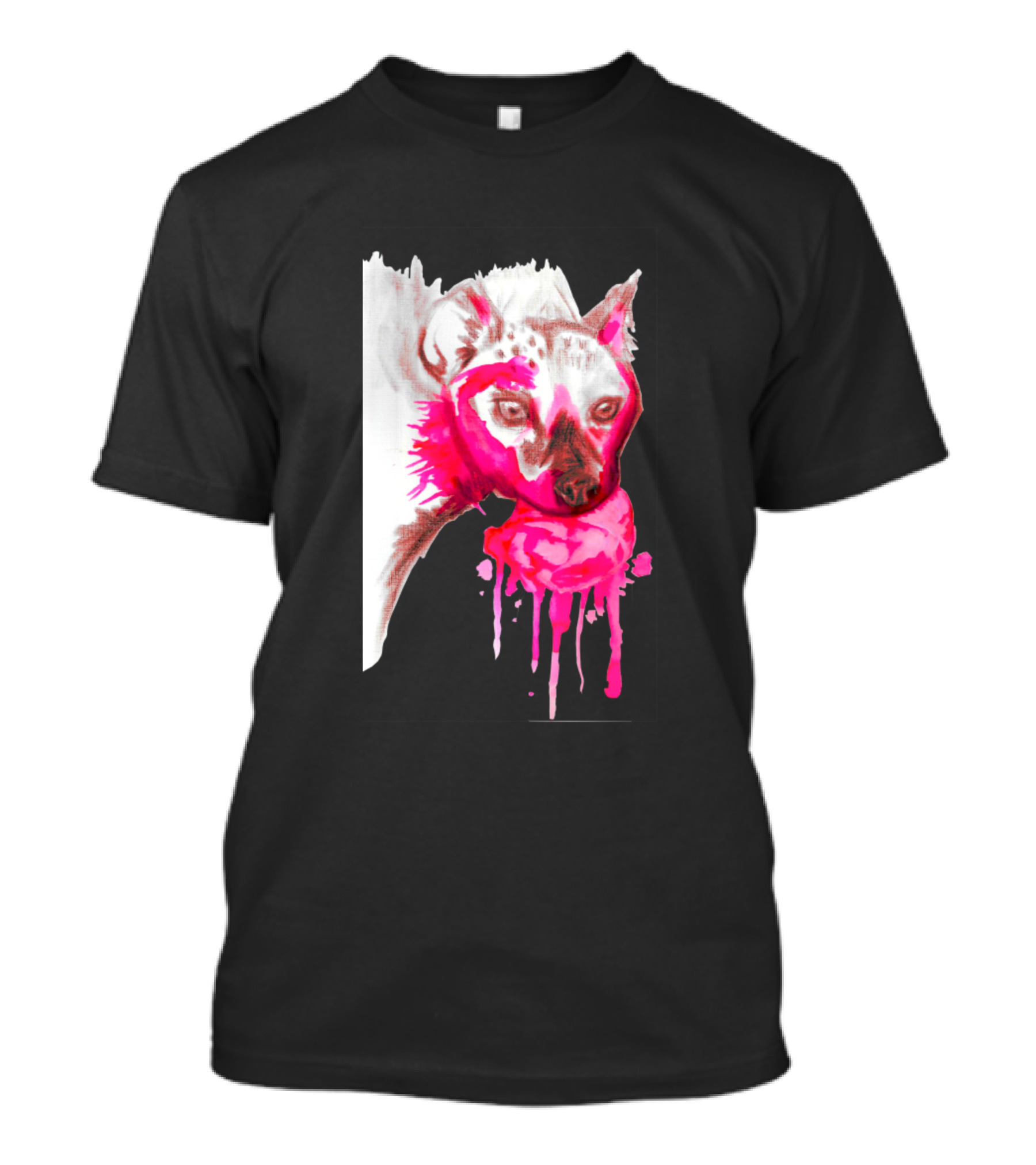 Be Mine Pink Painted Animal T-Shirt