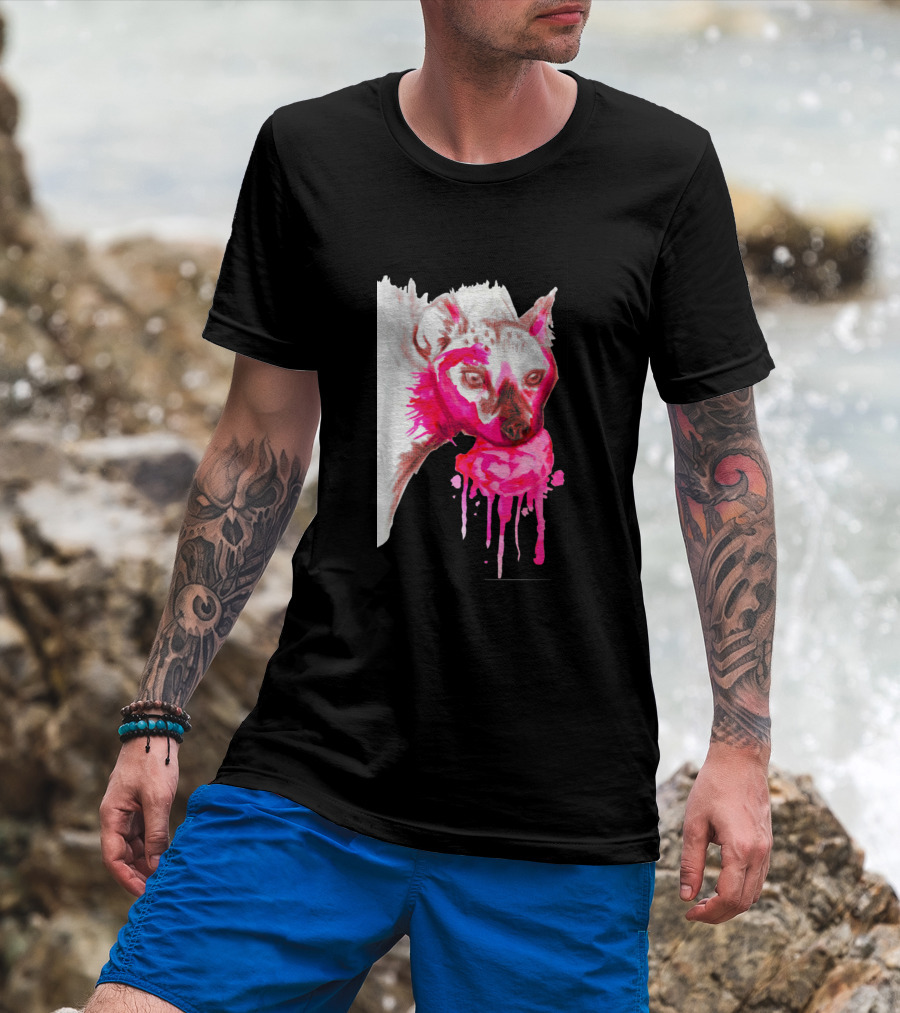Be Mine Pink Painted Animal T-Shirt