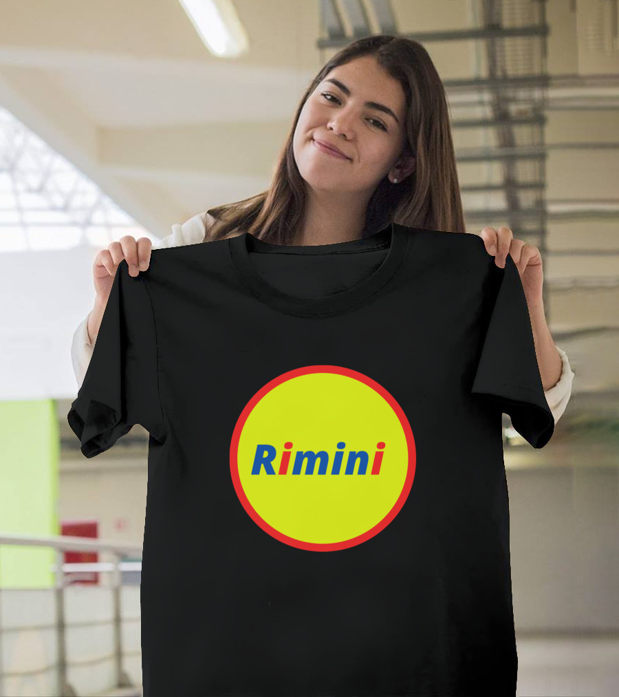 Rimini Bold Yellow Red Circle T-Shirt