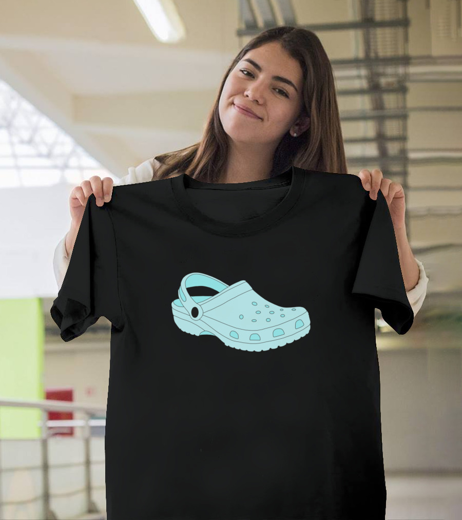 Blue Crocs Shoe Iconic T-Shirt