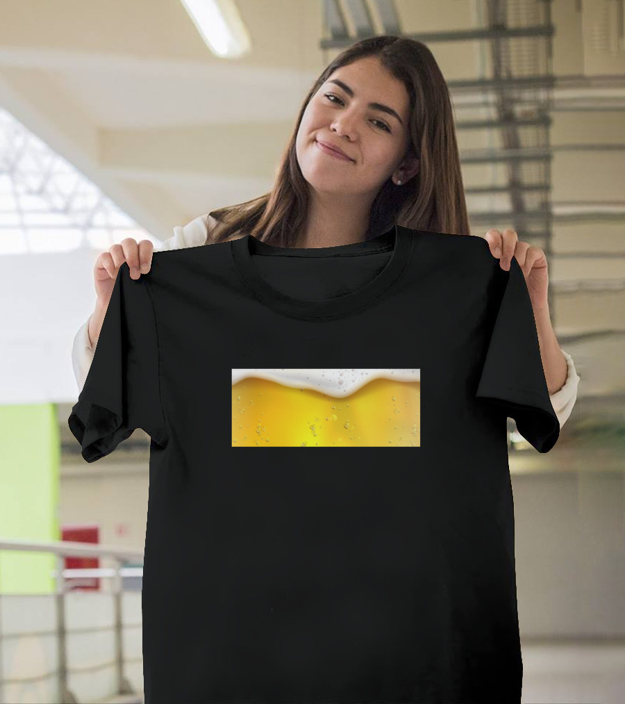 Royal Navy Emblem High Quality Beer Image T-Shirt