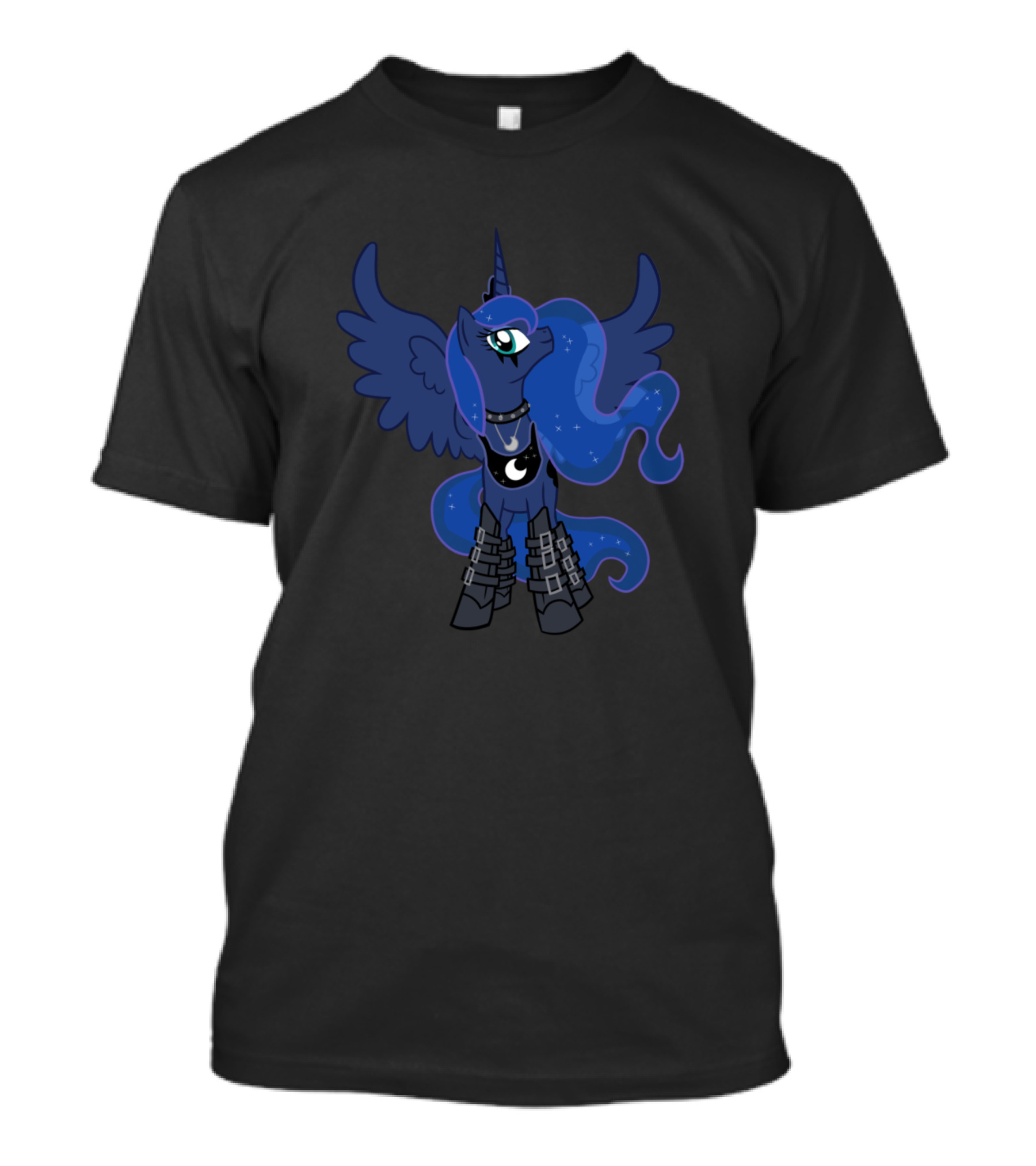 My Little Pony Princess Luna Metal Gothic Emo T-Shirt