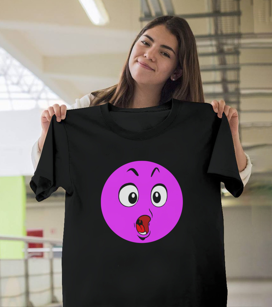 Smile Happy Surprise Emoticon Face T-Shirt