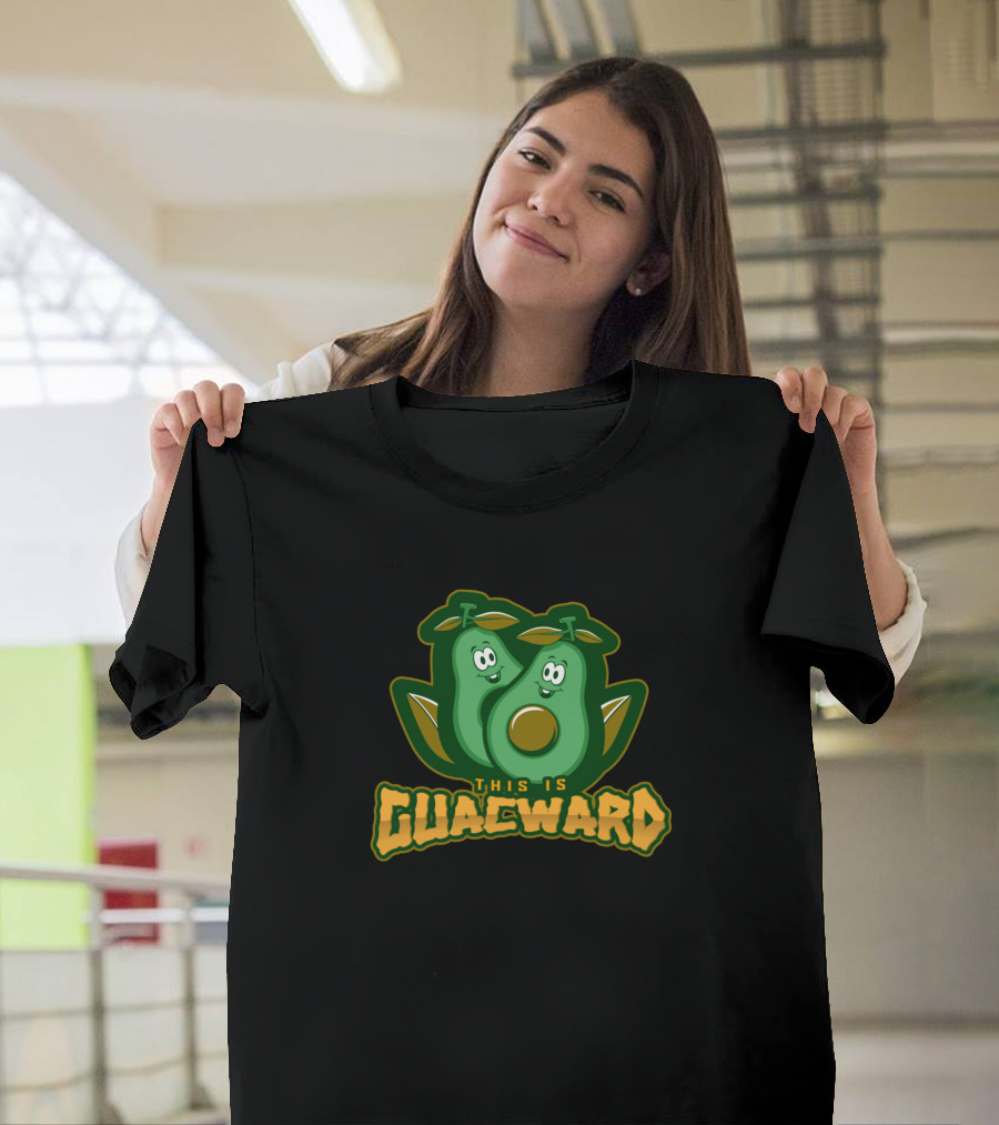 This Is Guacward Avocado Characters with Faces T-Shirt