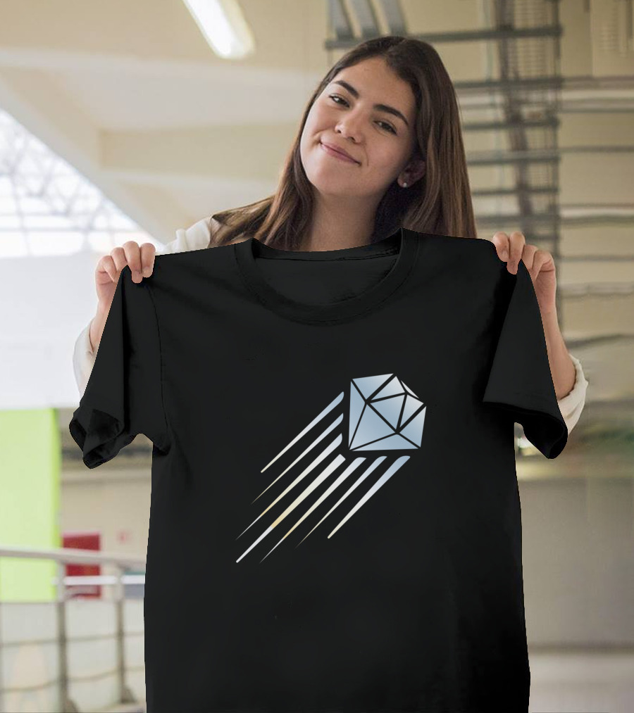 TDM Diamond Icon with Speed Lines T-Shirt