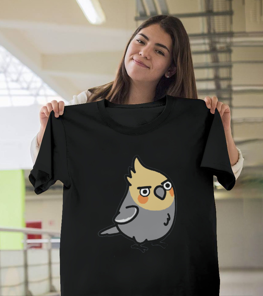 Chubby Sassy Cockatiel T-Shirt
