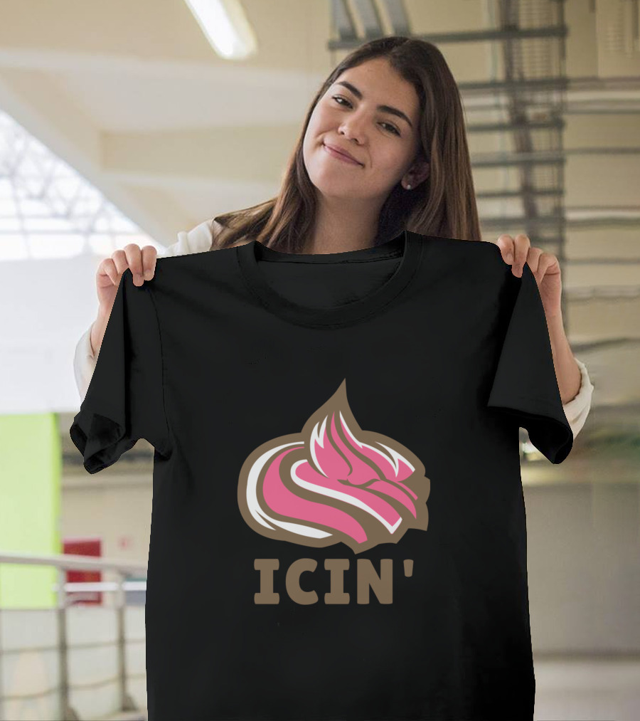 ICIN' Pink Frosting Swirl T-Shirt