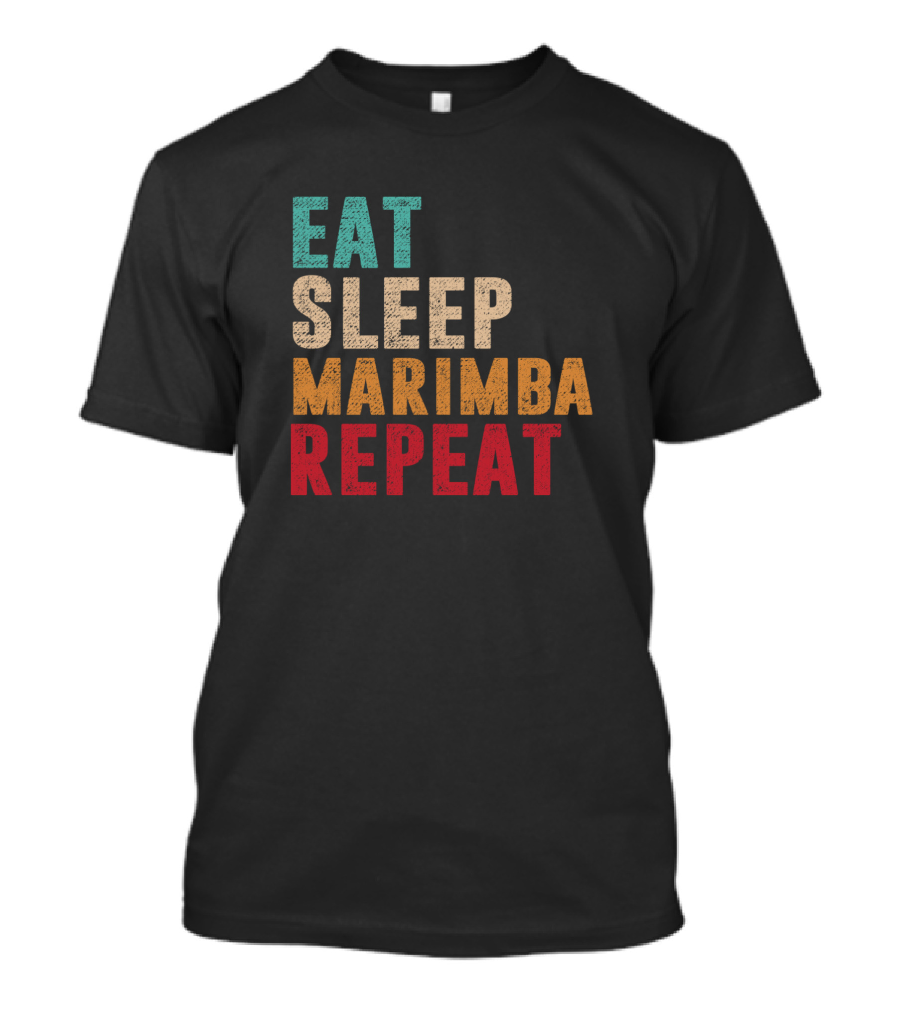 Eat Sleep Marimba Repeat Music Lover T-Shirt