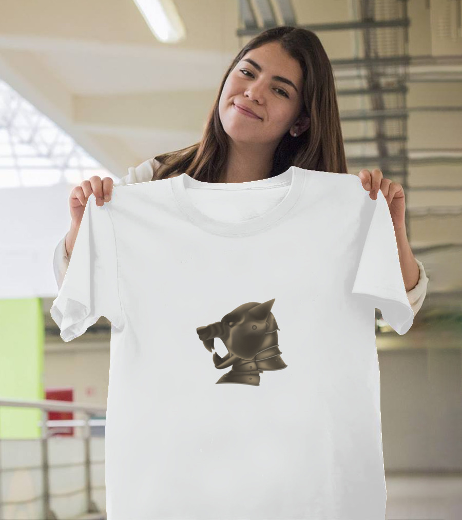 Hounds Helm Bronze Dog Shaped Armor T-Shirt