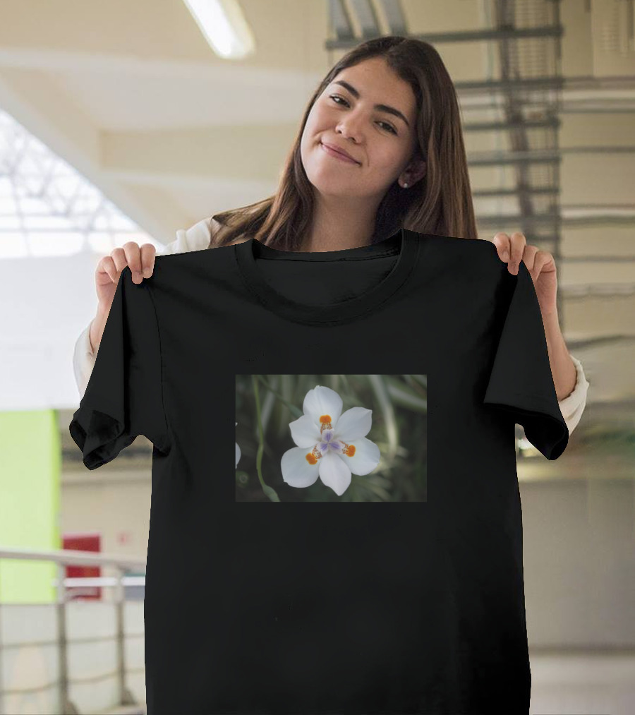 White Flower In The Garden Captured Elegance T-Shirt