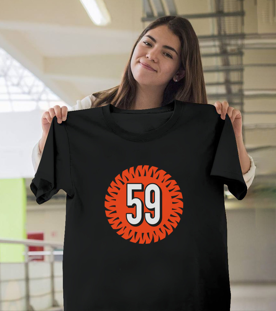 Akeem Davis Gaither Number 59 Cincinnati Bengals Jersey T-Shirt