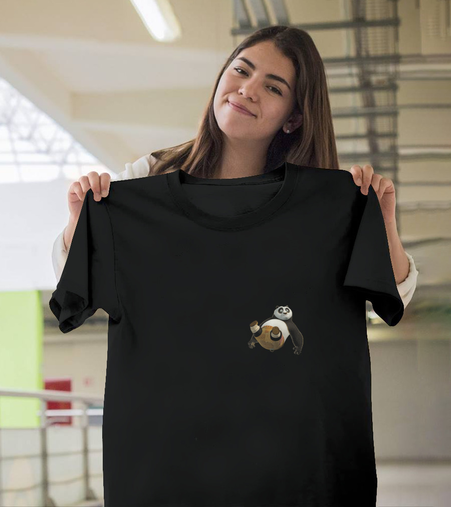 Build Fly Dream Crash Panda Funny Po Kung Fu Panda T-Shirt