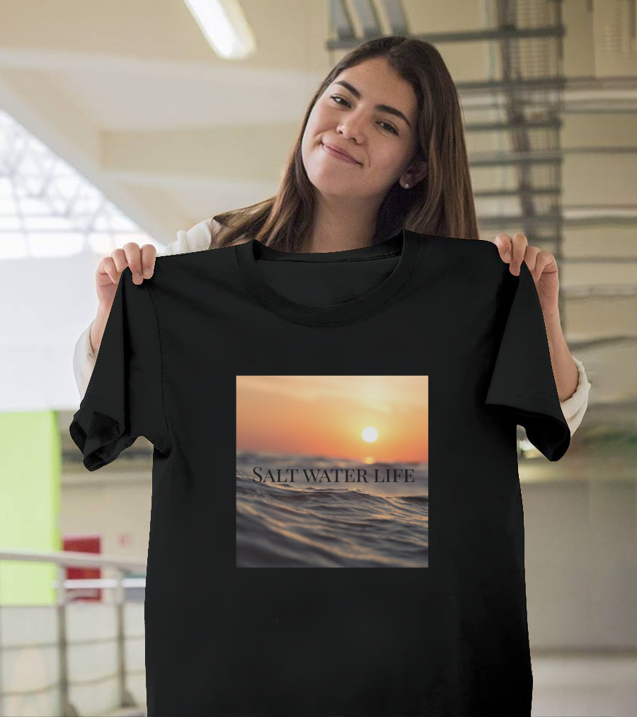 Salt Water Life Ocean Sunset Waves Adventure T-Shirt