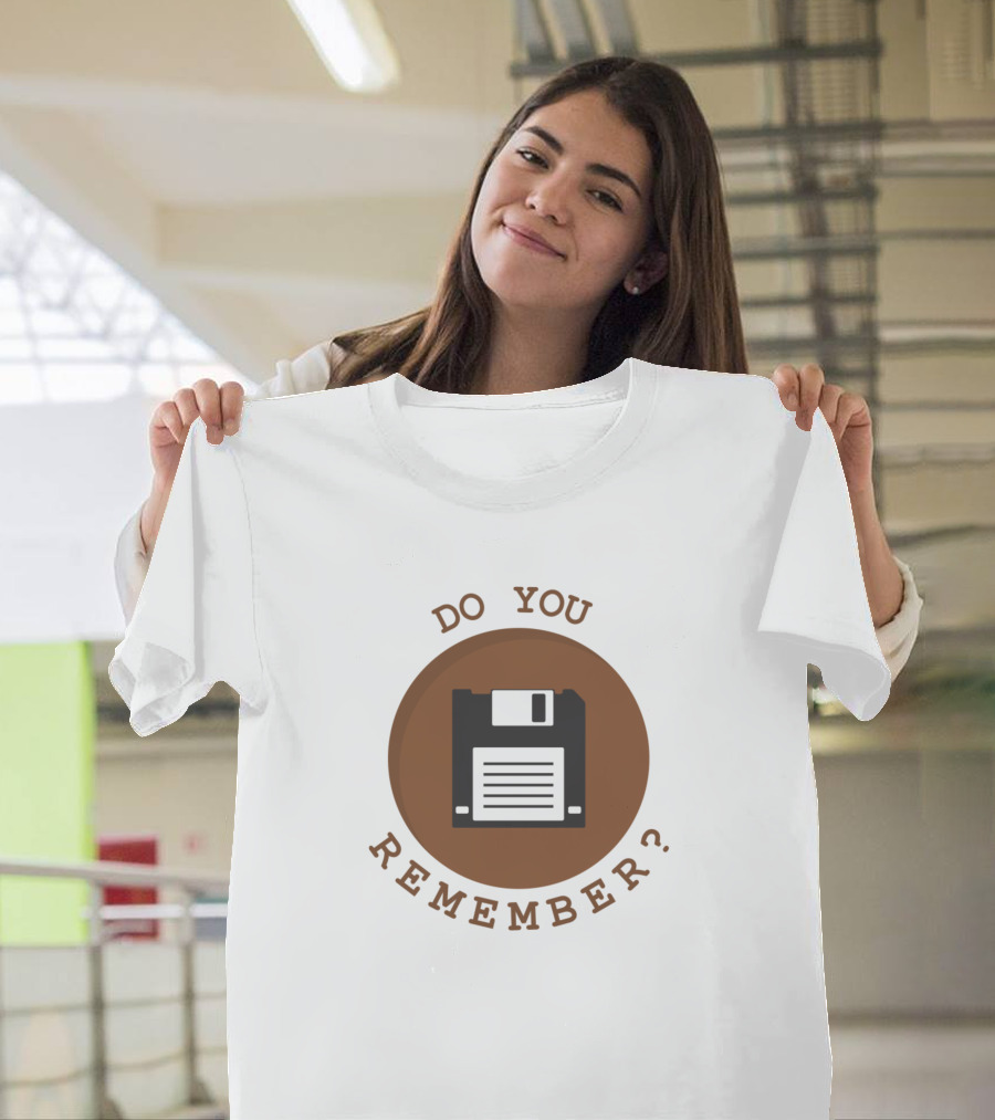 Do You Remember Floppy Disk T-Shirt