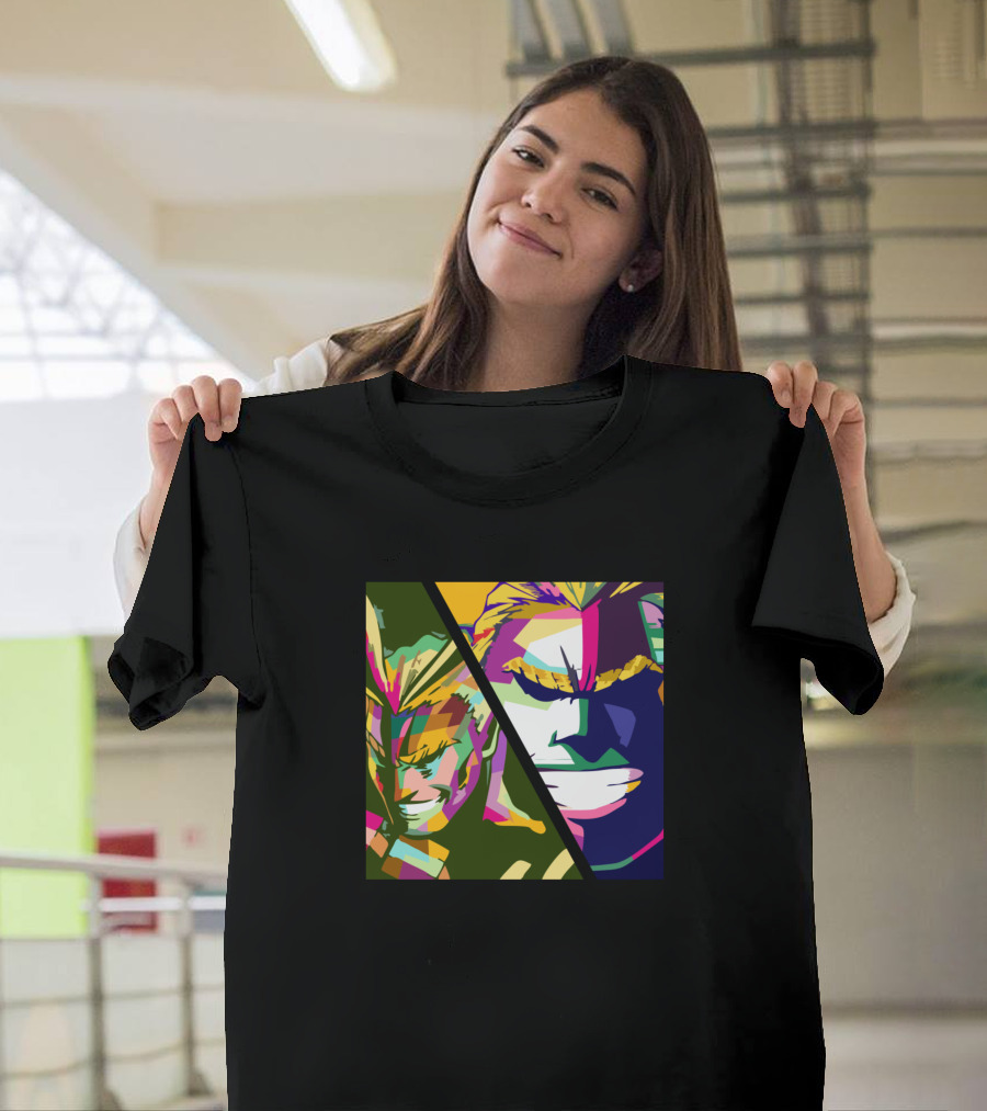 Allmight Hero Colorful Split T-Shirt