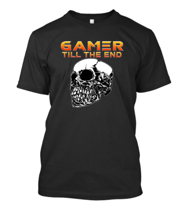 Gamer Till The End Skull T-Shirt