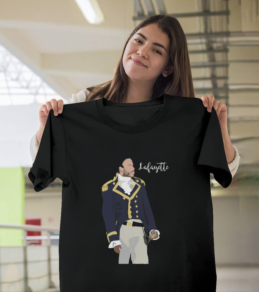 Hamilfam Hamilton Lafayette Character T-Shirt