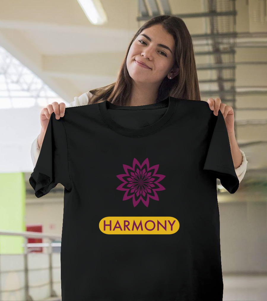 HARMONY Floral Mandala Burst T-Shirt
