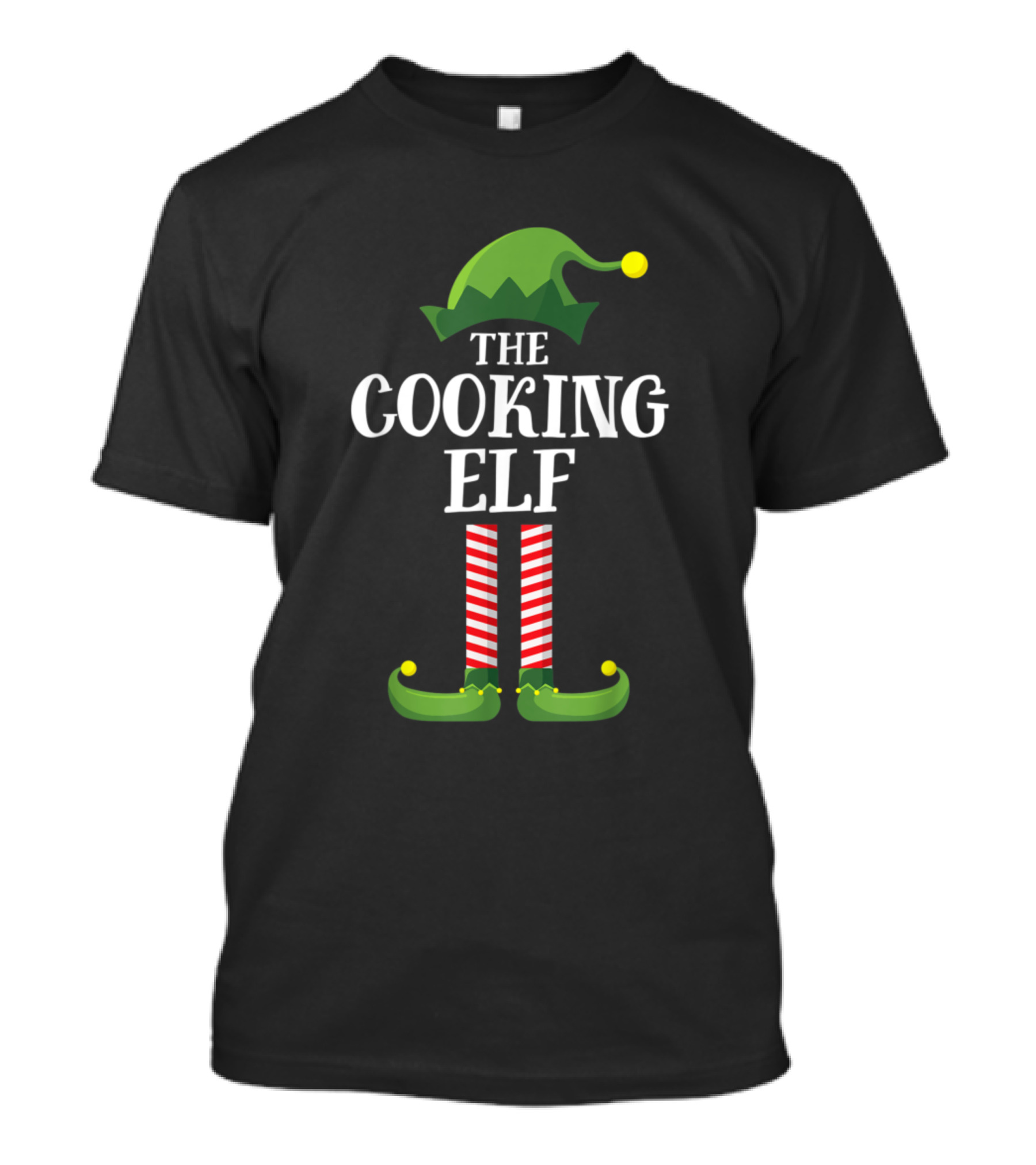 The Cooking Elf Matching Family Group Christmas Party T-Shirt