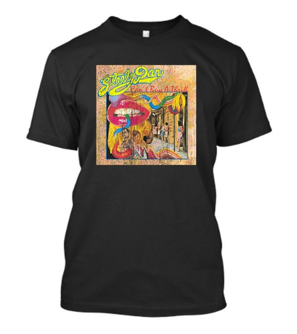Steely Dan Can't Buy A Thrill Album Art With Vibrant Illustrated T-Shirt