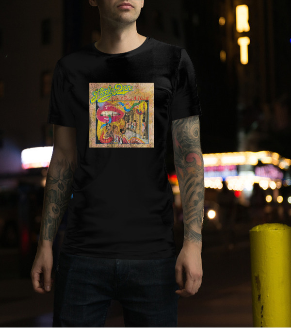 Steely Dan Can't Buy A Thrill Album Art With Vibrant Illustrated T-Shirt
