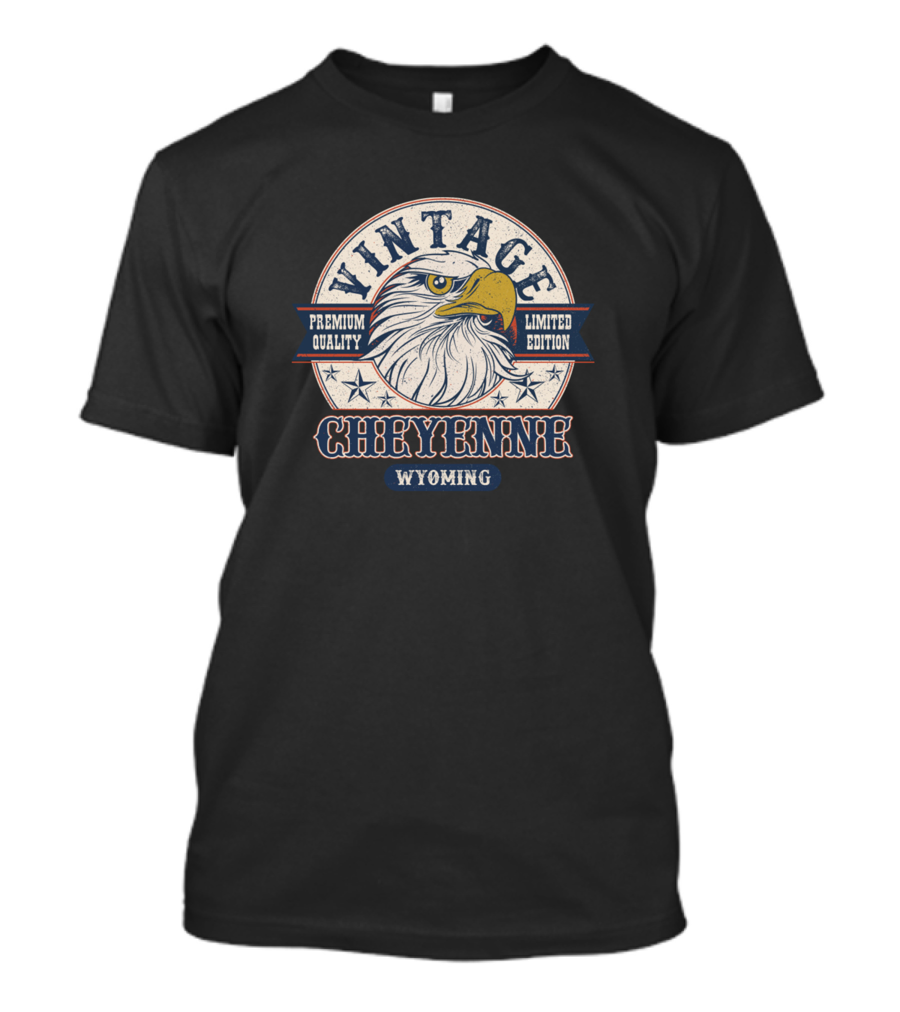 Vintage Cheyenne Wyoming Eagle T-Shirt