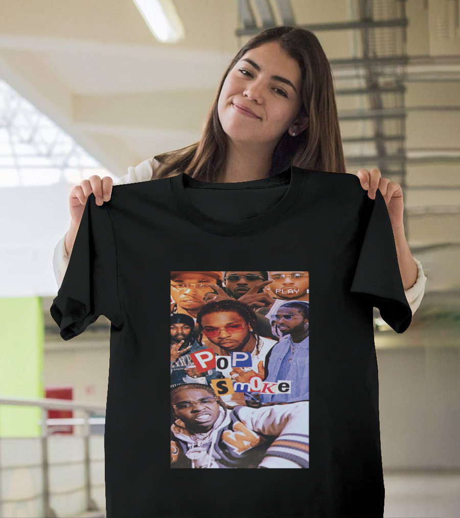 Pop Smoke Collage Play T-Shirt