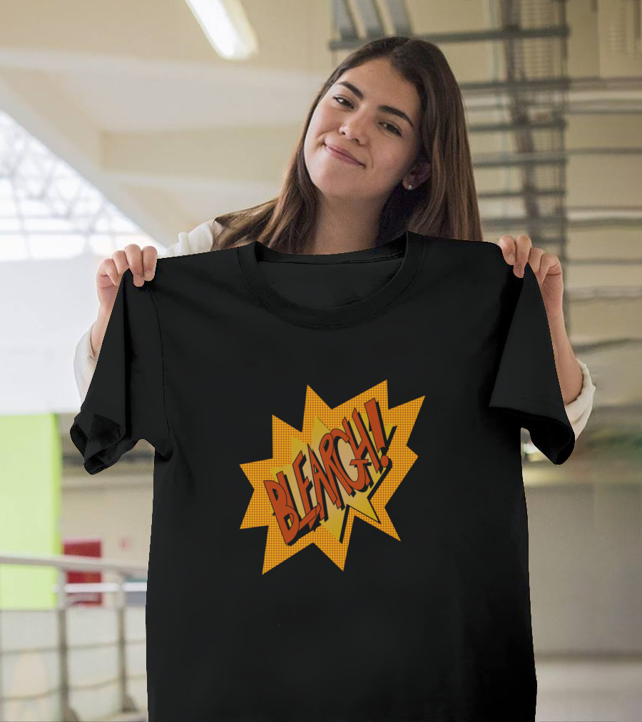 BLEARGH Noir Comic Burst T-Shirt
