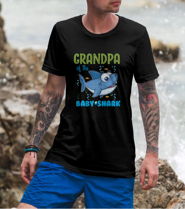 GRANDPA Of The BABY-SHARK T-Shirt