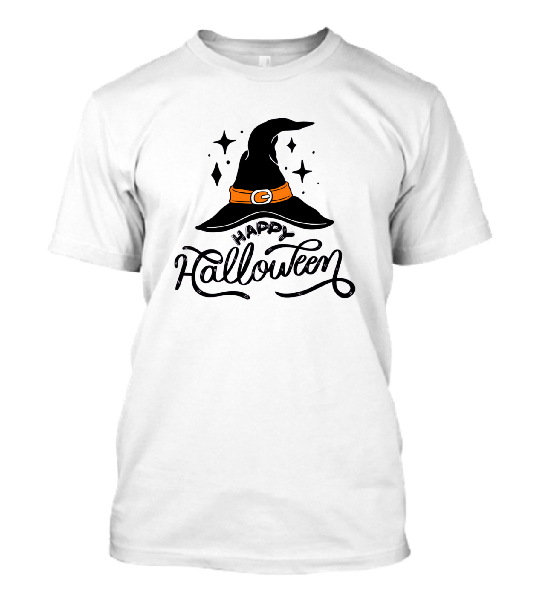 Happy Halloween Witch Hat Magic T-Shirt