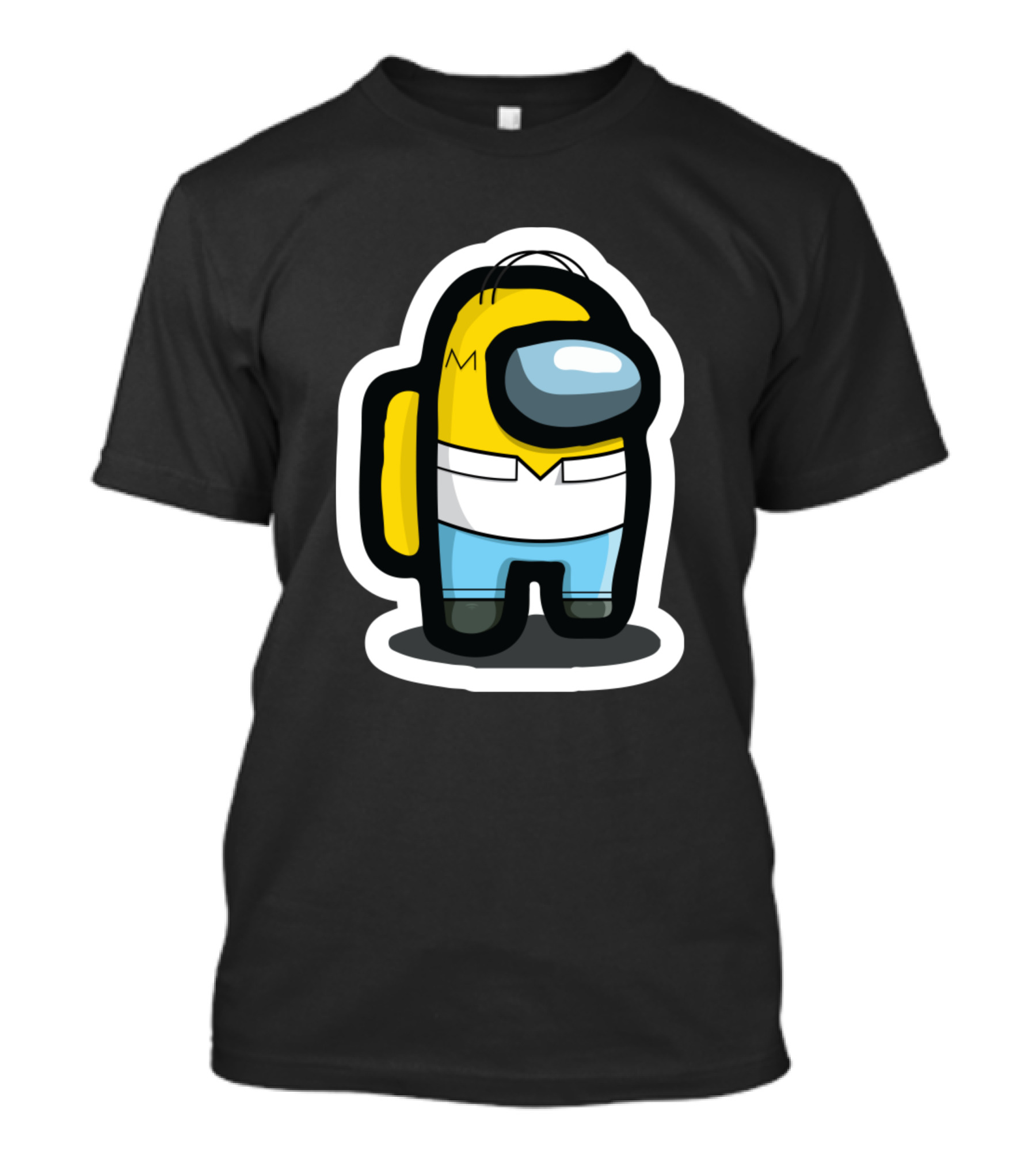 Homer Simpson Among Us Crewmate Sticker T-Shirt