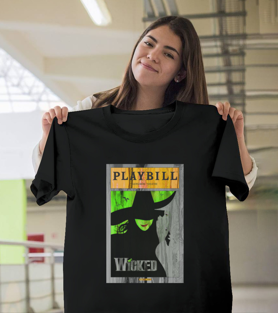 Wicked Playbill Gershwin Theatre T-Shirt