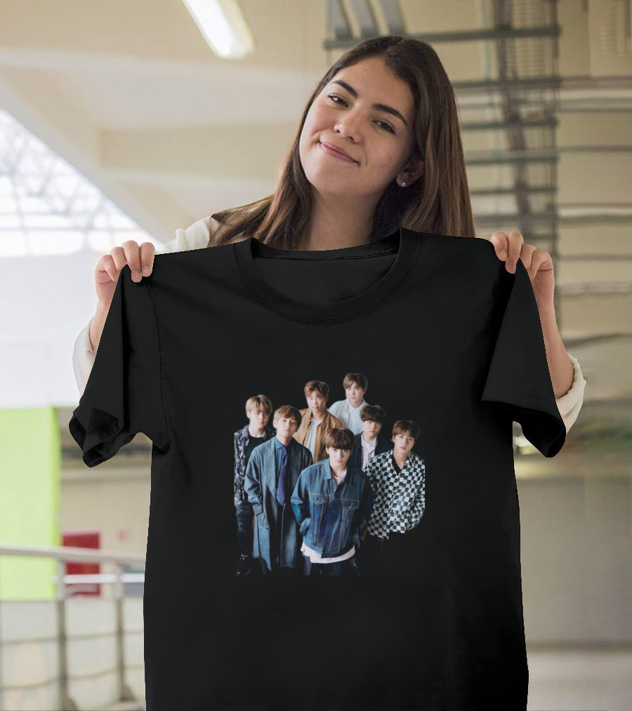 Handsome BTS Band Photo T-Shirt