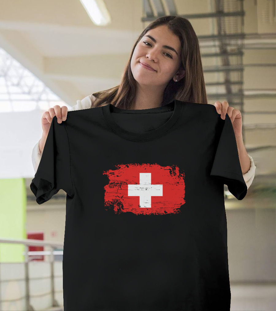 Switzerland Flag Swiss T-Shirt