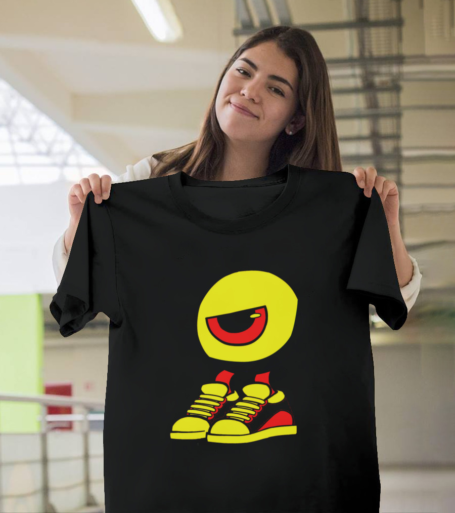Mata Yellow Eye Character with Sneakers T-Shirt