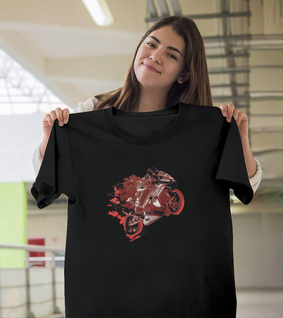 Legend Motorcycle Racing Splash T-Shirt