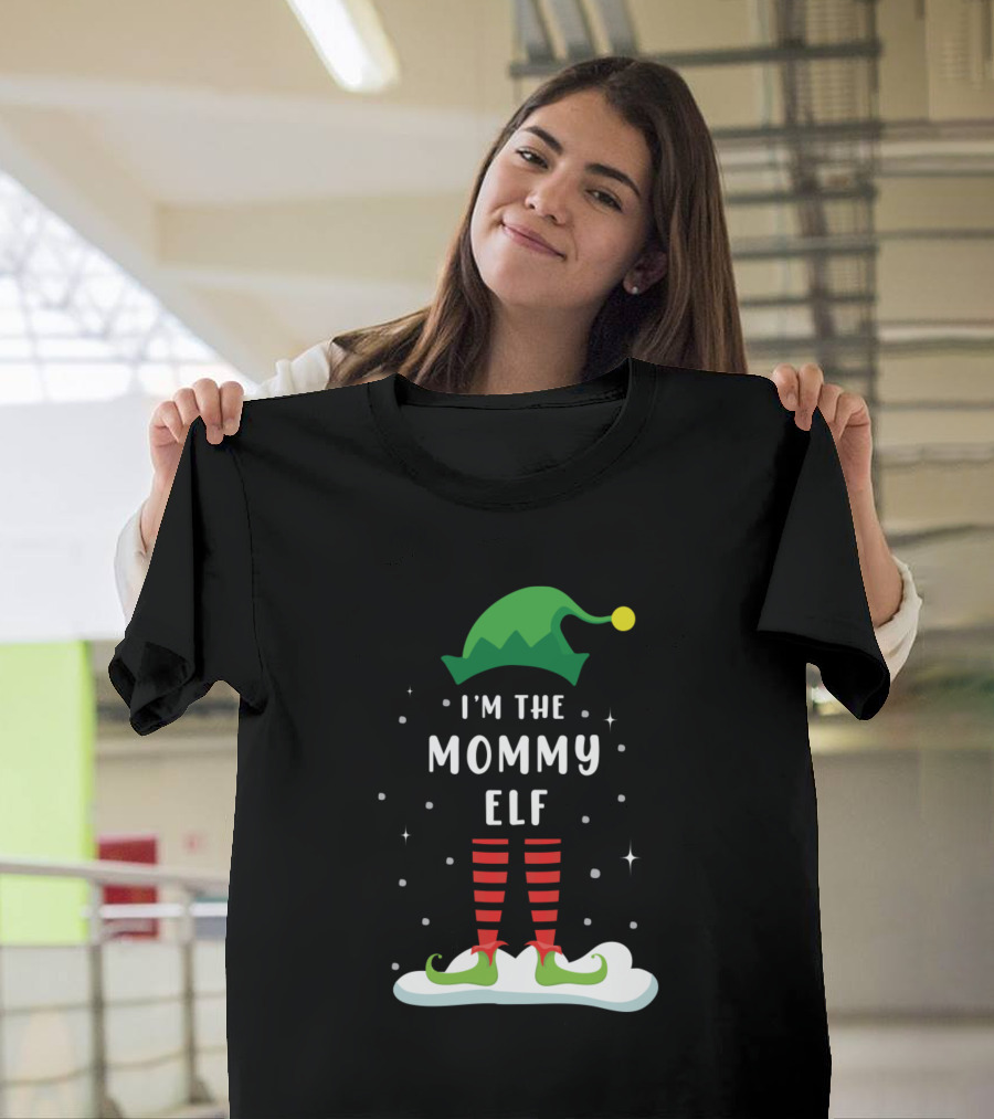 I'm the Mommy Elf Christmas Family T-Shirt